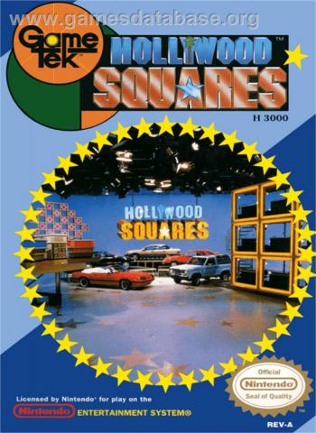 Cover Hollywood Squares for NES